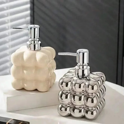Liquid Soap Household 280ml Body Wash Shampoo  Dispenser Bottle Bathroom Accessories Dispenser Press Separated Bottle Ceramic