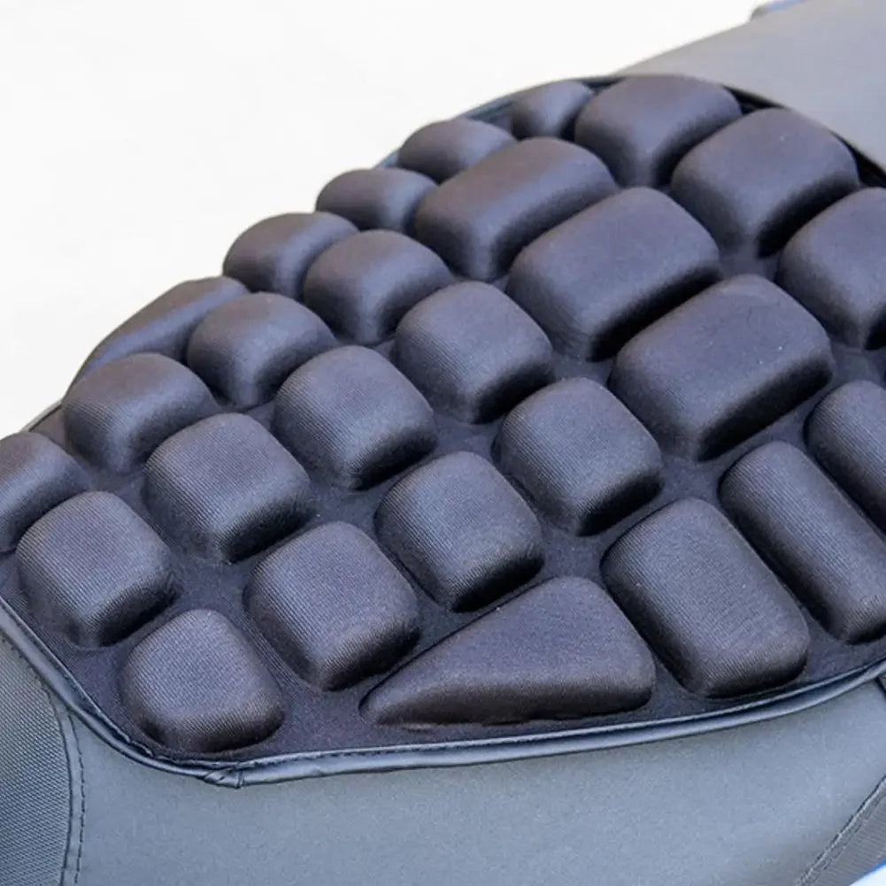 Motorcycle Seat Cushion Black Foam Soft Comfortable Breathable Seat Covers Mats Motorcycles Electric Bike Accessories