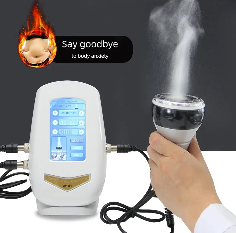 3in1 40K Cavitation RF Ultrasonic Body Slimming Machine  Beauty Device Facial Massager Care Tool Skin Tighten Face Lifting Skin