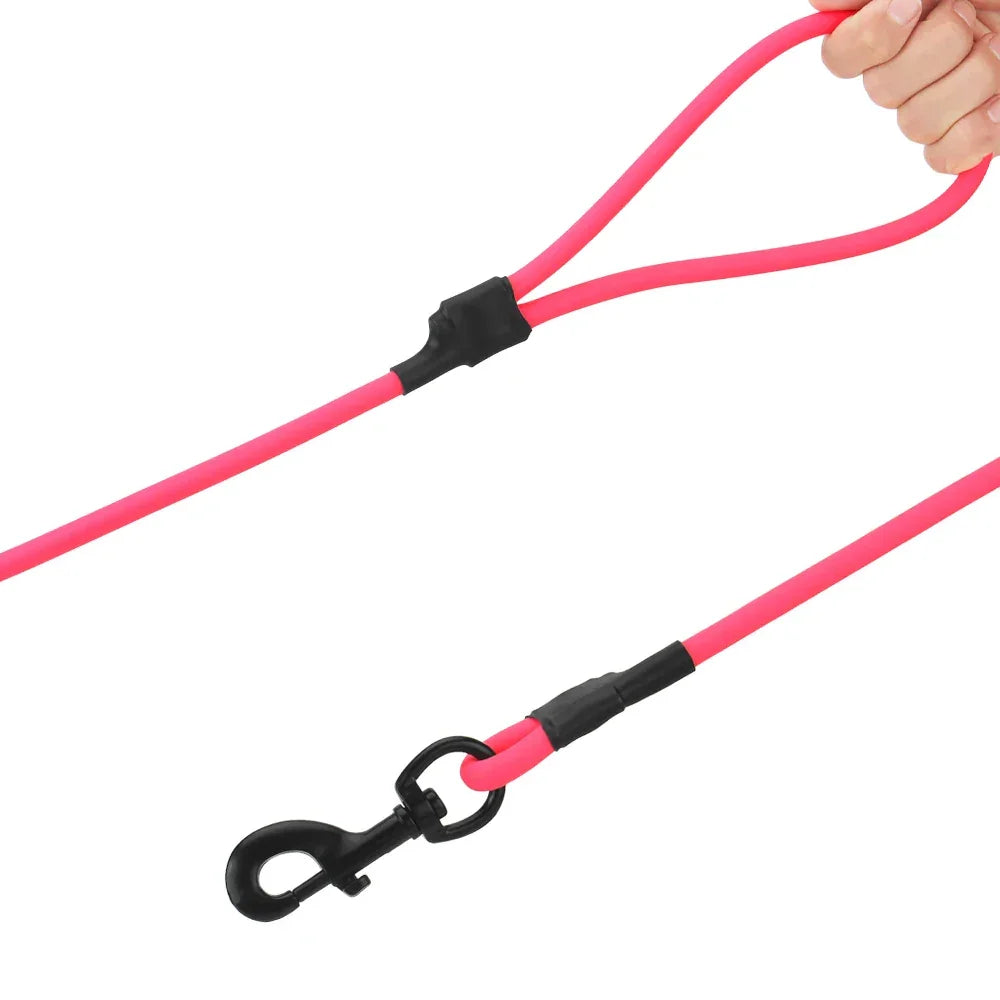 PVC Pet Leashes 5m 10m Small Large Puppy Cat Dog Leash Recall Training Tracking Obedience Long Lead Waterproof