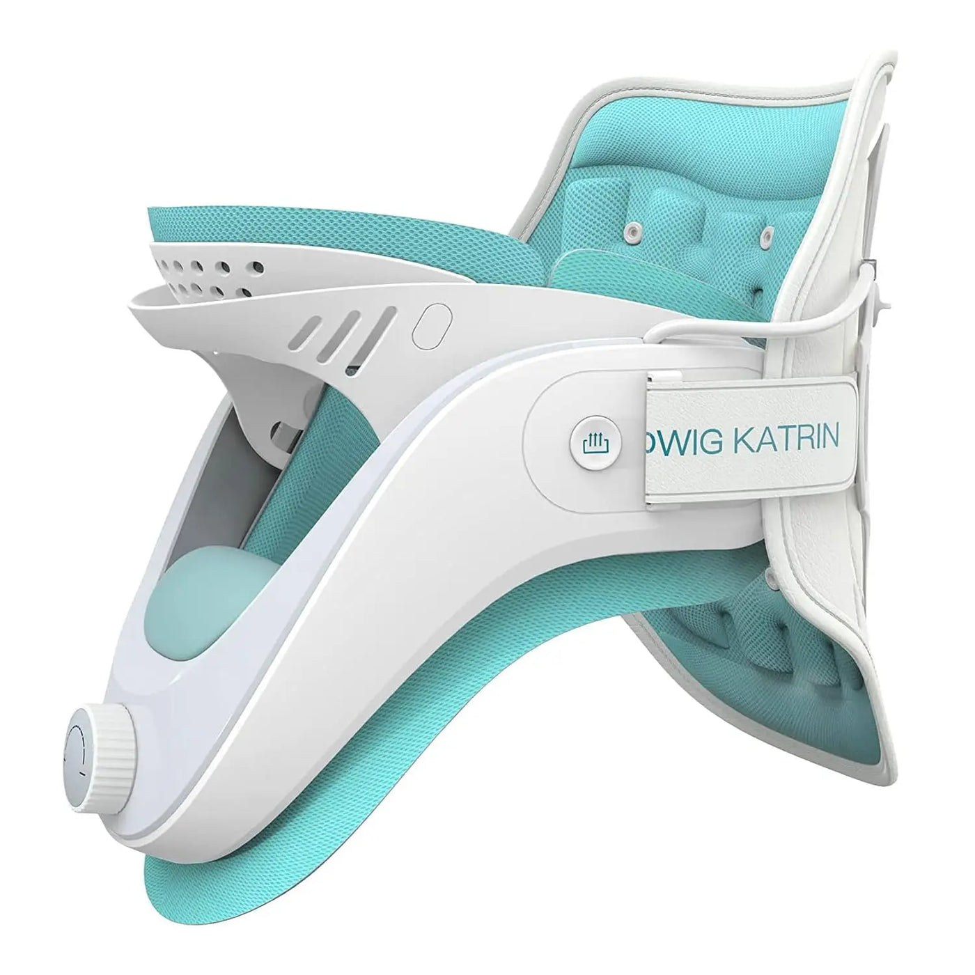 Cervical Neck Traction Device Neck Brace for Men and Women, Adjustable Neck Stretcher with 6 Power Tractions for Neck Pain Decom