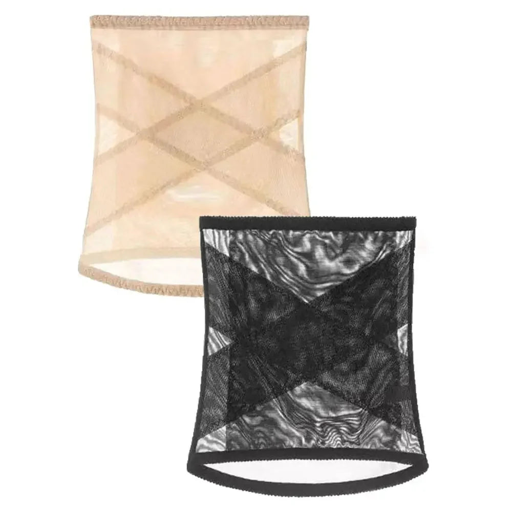 Invisible Waist Shaping High Elastic Cross Mesh Girdle Breathable for Women Light Slow Pressure Strap Reductive Slimming Belt