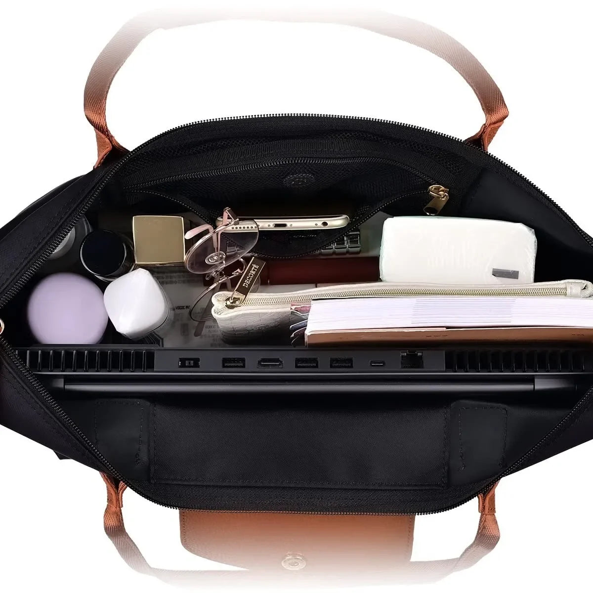 Designer Tote Bag for Women Large Lightweight Nylon Work Shoulder Bag Foldable Travel Purses and Handbags Trendy Dumpling Bag