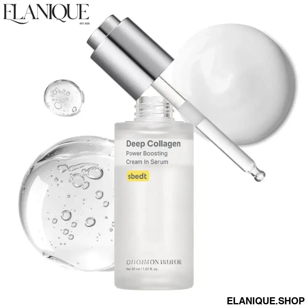 Korean Silk Collagen Peptide Serum Set – Deep Moisturiser & Retinol Capsule Cream