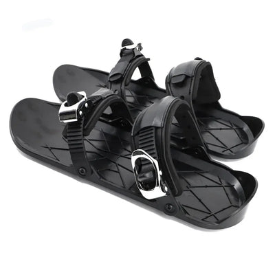 Outdoor sports mini ski boots are easy to carry and lightweight snowboard shoes. Snow sports ski supplies sled ski boots