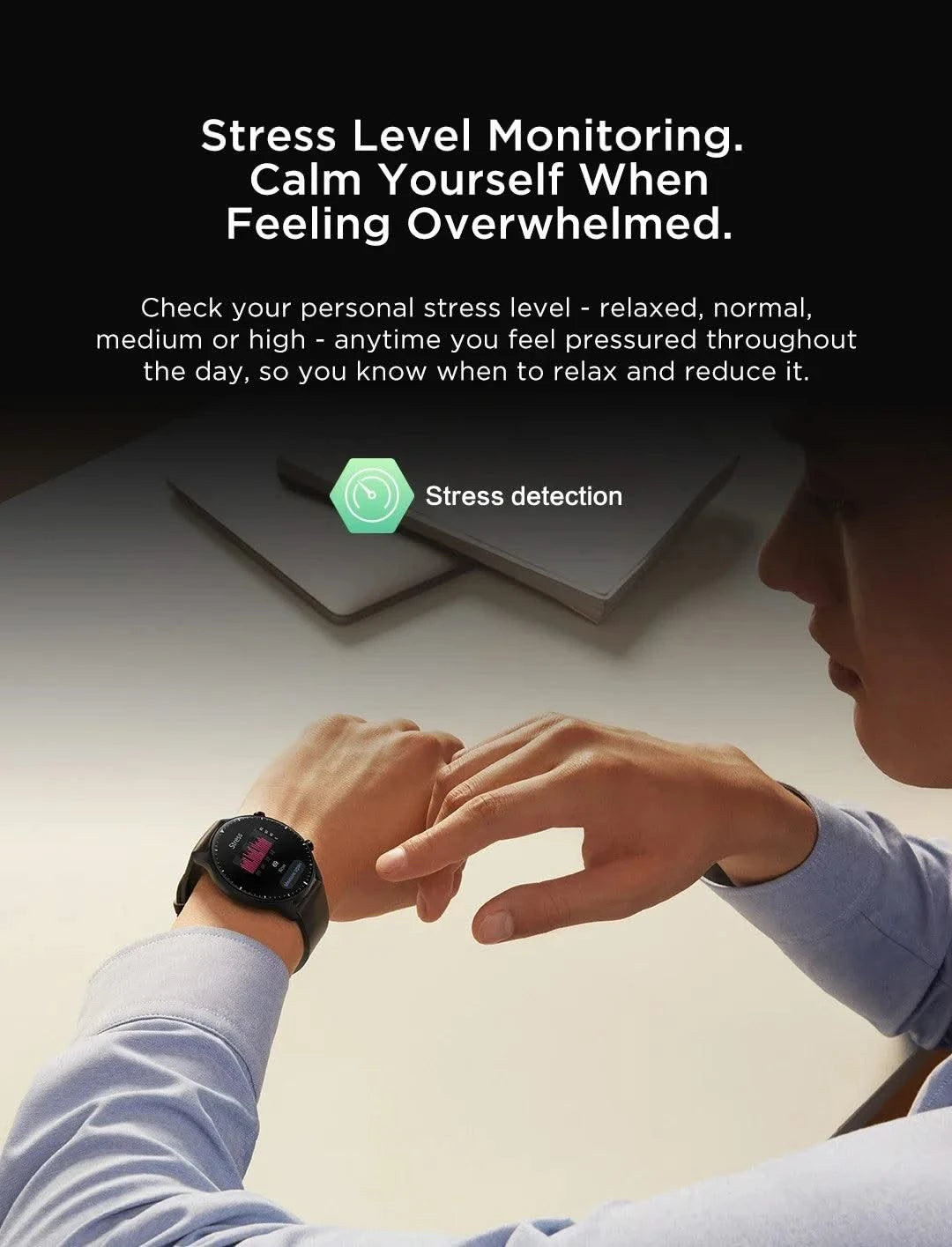 Amazfit GTR 2 Smartwatches No New Smart Watch For Men Waterproof 5ATM GPS 95New Exhibition SportsWatch Mens Refurbished Watch