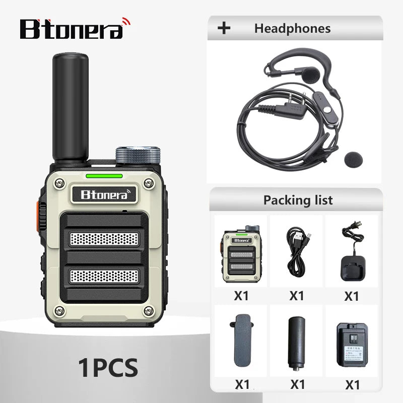 Mini Walkie Talkie BTDX 390 Portable Two Way Radio PMR446 FRS Radio Comunicador Long range Kids Walkie-Talkie for Hotel Business