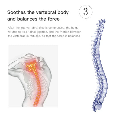 Electric Neck Massager Vibration Masssge Pillow Air Compression Kneading Heat  Massager Neck Stretcher Cervical relieve Pain