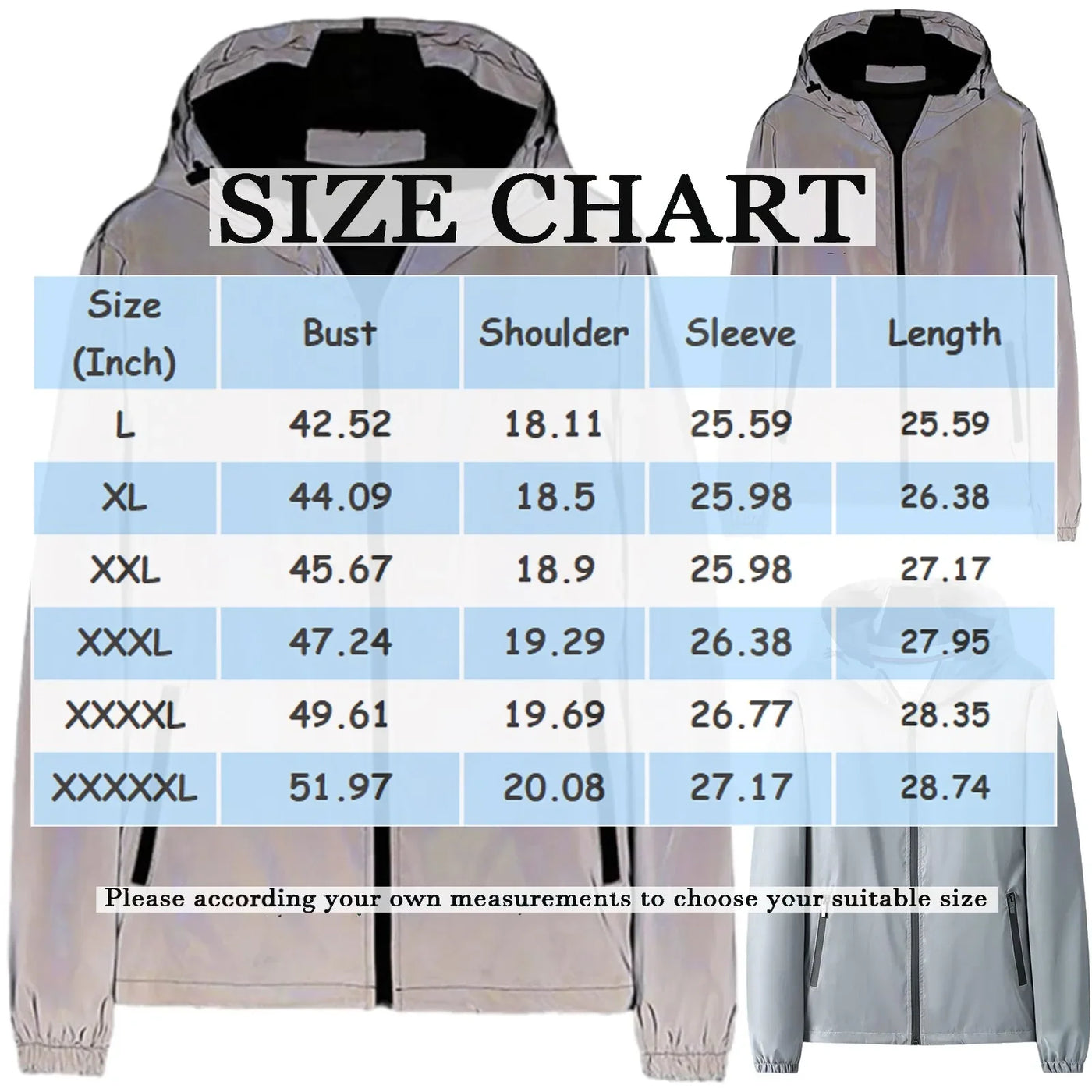 Men Summer Outdoor Reflective Jackets Thin Lightweight Loose Large-Sized Sun-Protective Clothing Waterproof Windbreaker Jackets