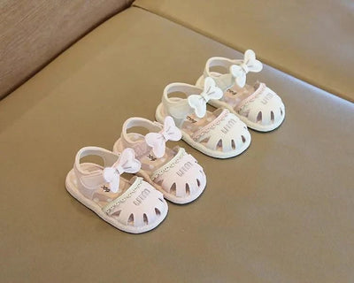 Children's  Bow Non-slip Sandals | Anti-Collision Baby Walking Shoes, Casual Shoes |Summer