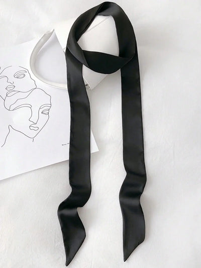 Light satin belt Dresses up for wedding can ware as scarf and hairband