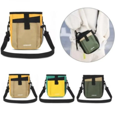 Large Capacity Pet Training Shoulder Bag with Strap Portable Dog Snack Pocket Treat Pouch Fashion Pet Poop Pouch Traveling