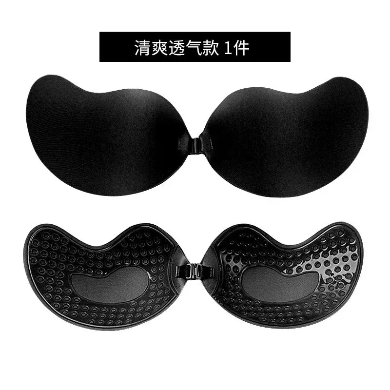 Invisible Push Up Bra for Women Backless Strapless
