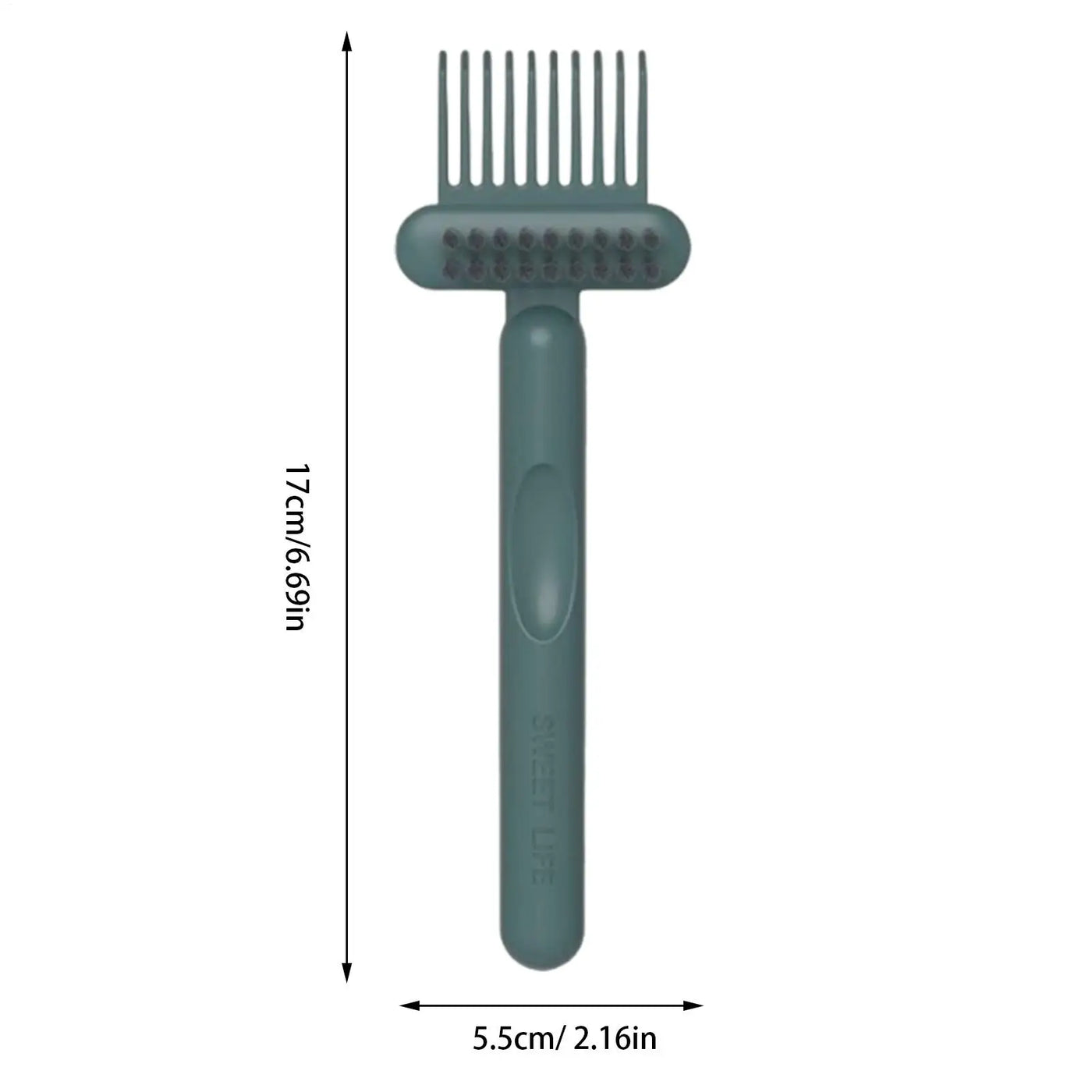 Hair Brush Cleaner Tool Hairbrush Cleaning Tools Comb Cleaner Rake 2-in-1 Cleaning Supplies For Removing Detangling Travel Home