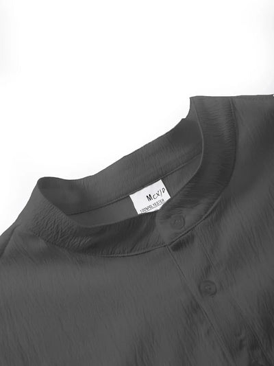 New Men's Linen Long Sleeve TShirt Cotton Mens Shirts Designer Lightweight Streetwear Solid Color Loose Casual Breathable Shirt