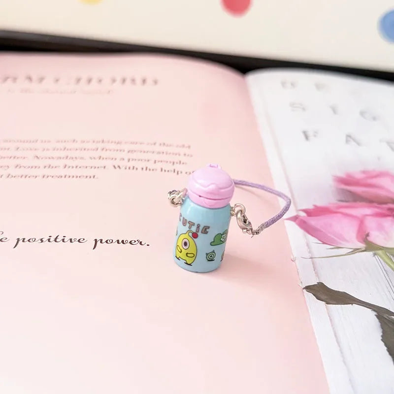 Labubu Accessories 17cm Labubu Pendant Camera Water Bottle Bag Accessories Cute Sitting Party Accessories