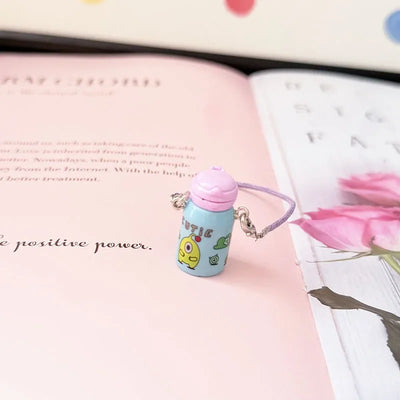 Labubu Accessories 17cm Labubu Pendant Camera Water Bottle Bag Accessories Cute Sitting Party Accessories