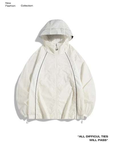 Summer Sun Jackets Men's Outdoor Cycling Clothing Quick Dry UV Skin Coat Women Sports Sun Protection Hiking Camping Windbreaker