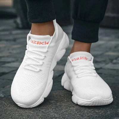 Wide Toe Box Barefoot Shoes Men Women Minimalist Zero Drop Casual Mesh Sneakers