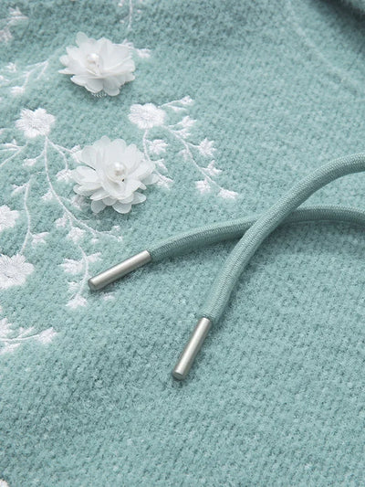 I BELIEVE YOU Hooded Cashmere Thick Sweater for Women 2024 Soft Loose Winter New Knitted Top Gentle Thick Hoodie 2224194822