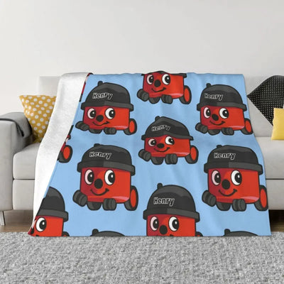 henry hoover Throw Blanket warm winter Weighted Hairy Blankets