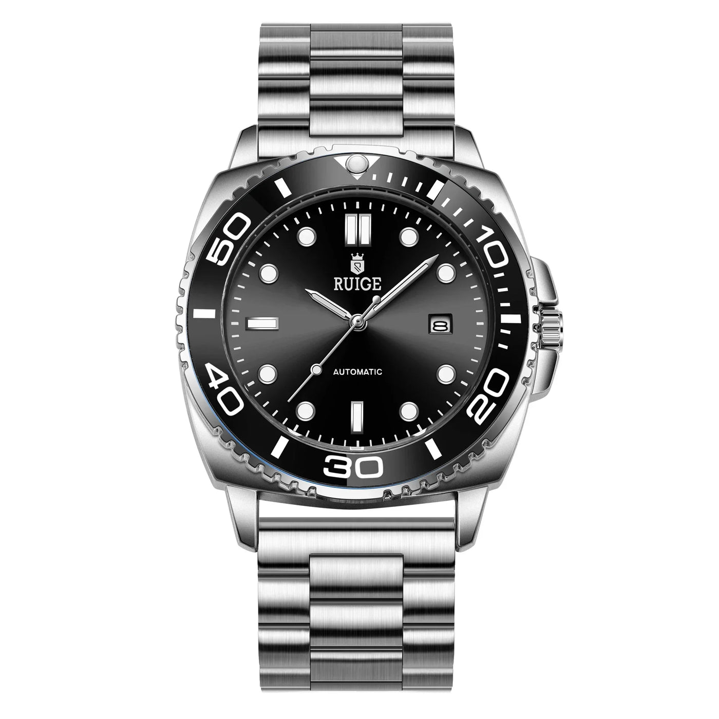 New authentic high aesthetic fully automatic mechanical watch for men, high-end brand fashion, business simplicity, niche trendy