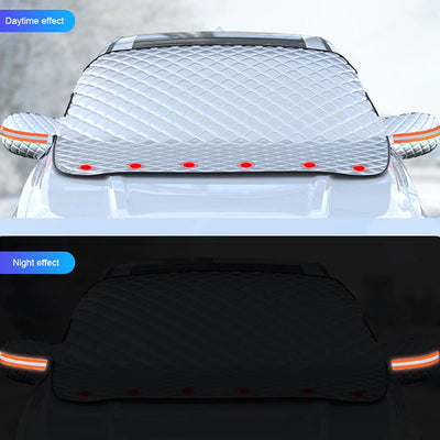 SEAMETAL Magnetic Car Windshield Snow Shield Four Seasons Car Cover Front Window Anti UV Frost Protection Snow Cover Sunshade