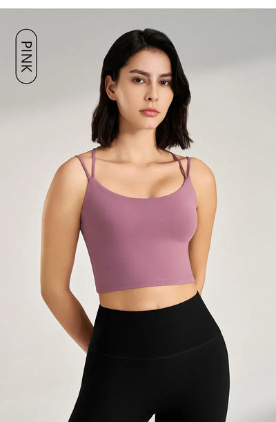 Women's sexy yoga sling bra