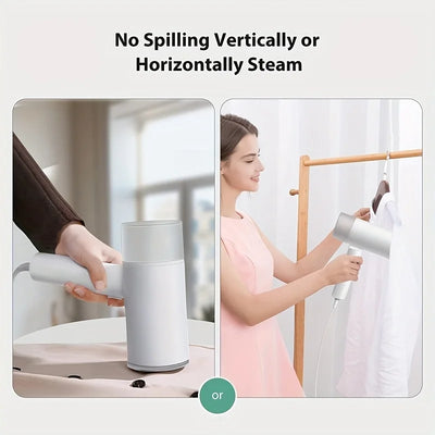 Steamer For Clothes, 1200w Handheld Clothes Steamer Portable Home Steam Iron Supports Dry And Wet Ironing For Home Travel  Use