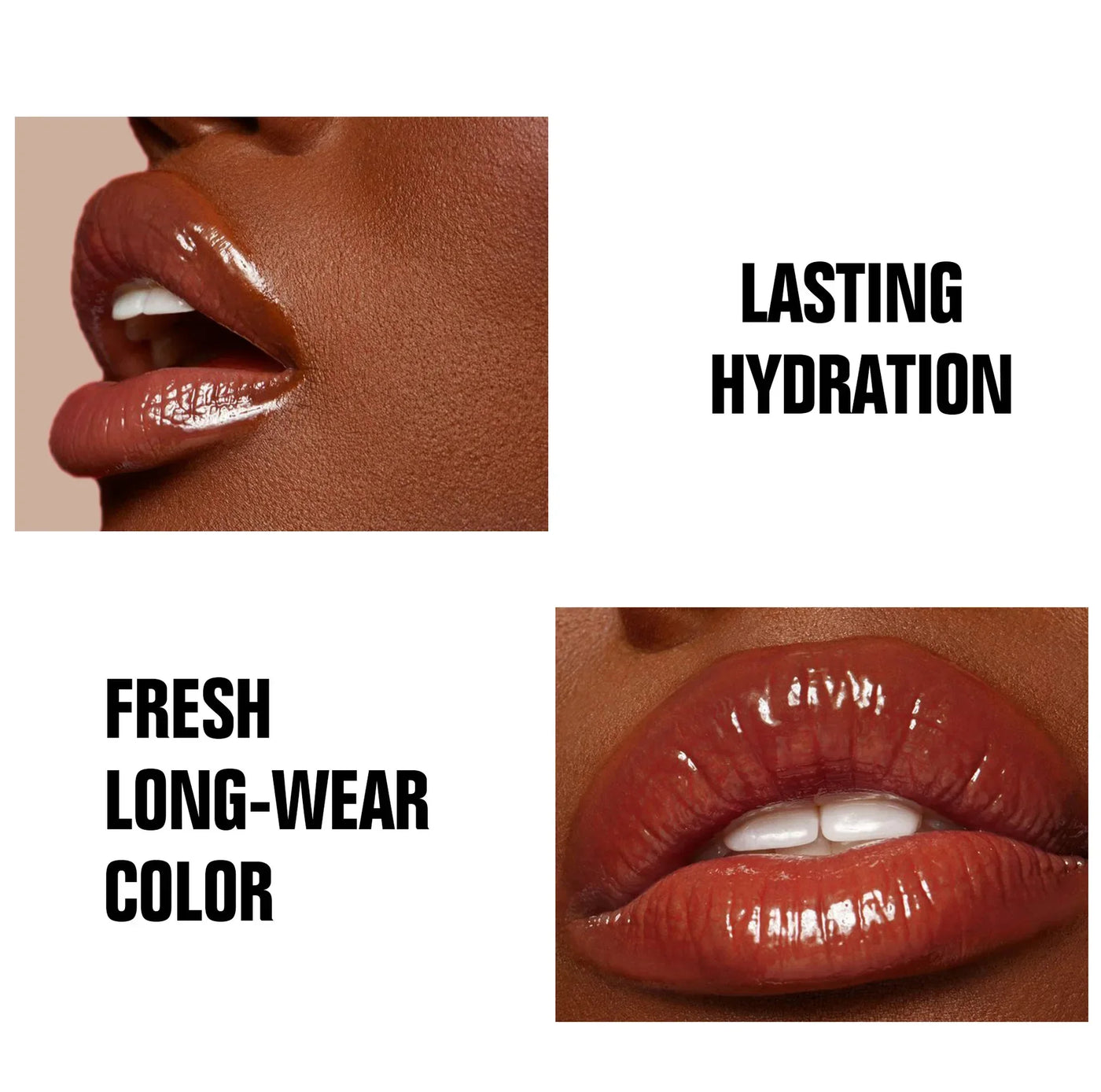Long Lasting Lip Gloss Vitamin E Infused Plumping Glaze Hydrating Nude Color Liquid Balm Glossy Makeup Shine