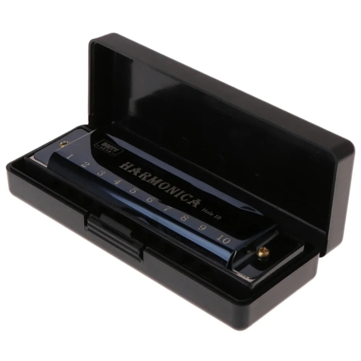 Harmonica Key of C 10 Hole Diatonic Harmonica C with Case for Beginner Students Kids Gift with Case