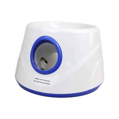 Automatic Ball Launcher Indoor/Outdoor Dog Toy 3 Distance Settings ETPU Balls Dog Tennis Ball Launcher Interactive Dog Toys