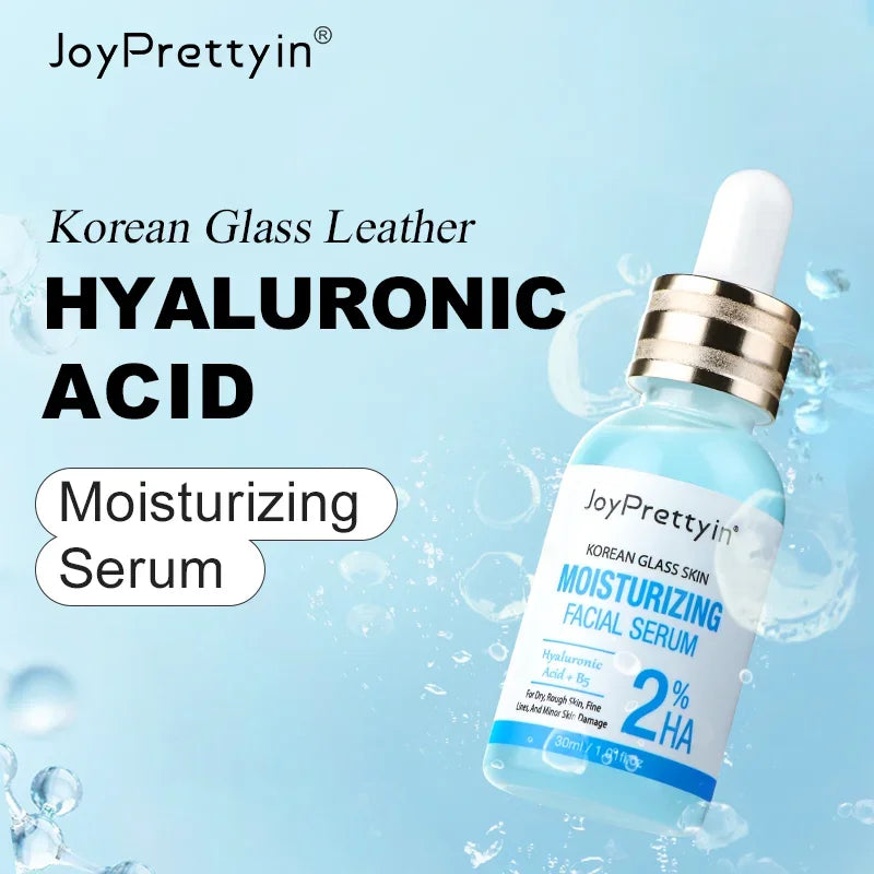 Hyaluronic Acid Face Serum Moisturizing Smoothing Reduces Dryness Fine Lines Hydrating Facial Essence Korean Skin Care