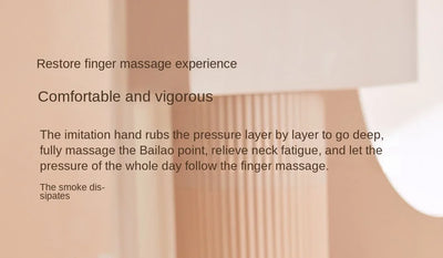 Multi Functional Smart Cervical Stretching Hot Compress Pillow for Neck Protection Kneading & Massage Pillow for Neck & Waist