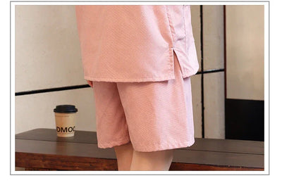 Couple's Beau Sauna Suit Soft Cotton  Silk Men's Women's Bathing Costume St Room Towel Polyester Fiber Home Textile