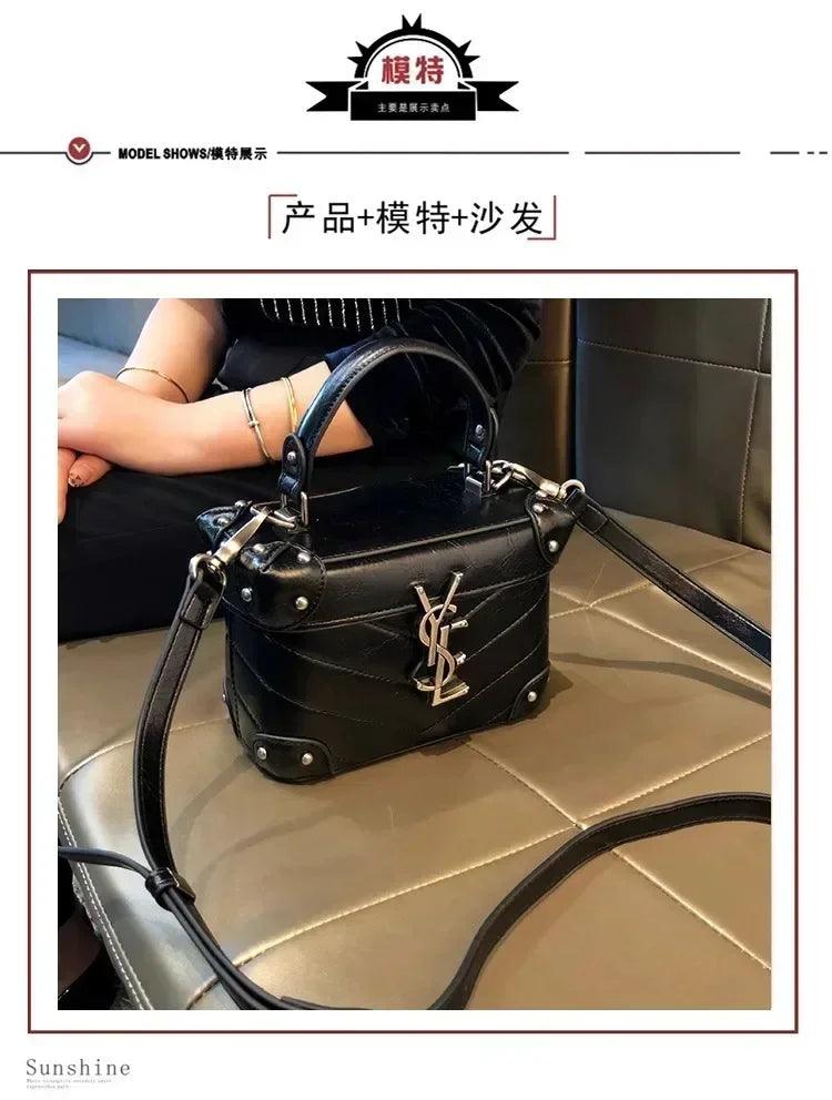 Popular and elegant women’s crossbody bag handbags messenger in premium leather by designer