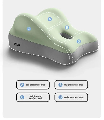 Bedhead Sleeping God Sofa Cushion Bed Hip Lifting Multi functional Pillow Butt Cushion Thickened Half Lying Backrest