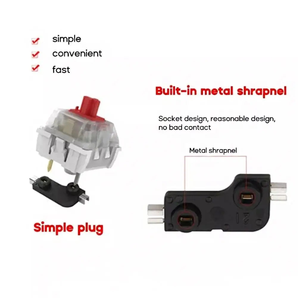 Bluetooth Mini Keyboard RGB Backlit Mechanical Switches Hot Swappable Design Custom Shortcut Keys Wireless Gaming Keyboard