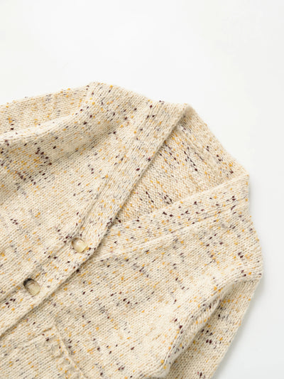 Women's clothing autumn knitted loose jacket