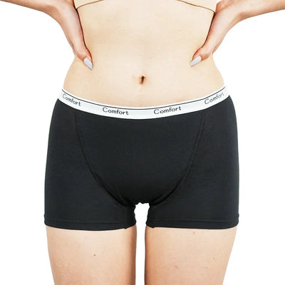 Cotton Menstrual Panties Women Leak Proof Boxer Short Underwear Female Menstruation Period Boyshort Underpants Woman Panty Panti