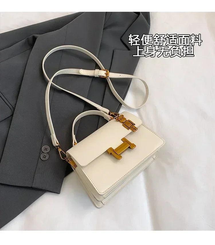 Premium designer crossbody bag for women leather shoulder messenger tote handbags ladies office fashion gift