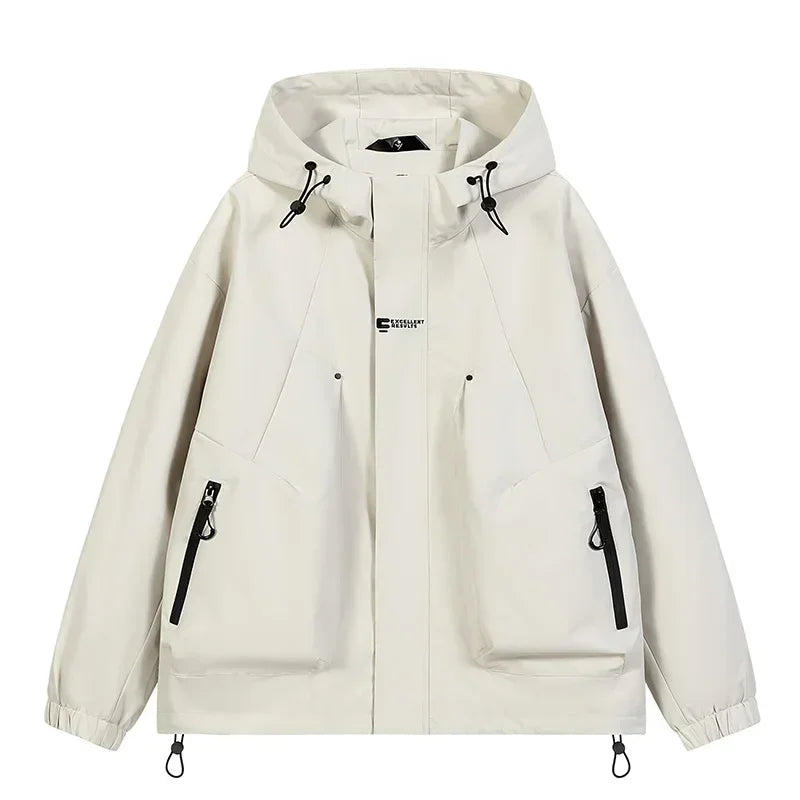 New Waterproof Hiking Jacket Women Windproof Sports Coat Hooded Windbreaker Jackets Men Outdoor Ride Climbing Running Jacket