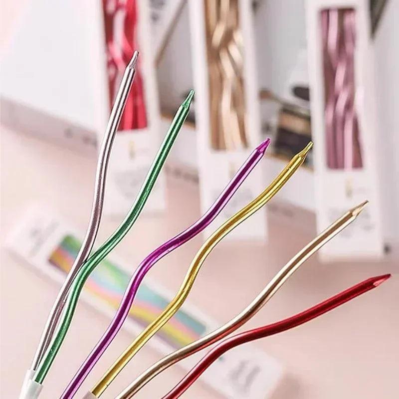 Birthday cake candles smoke-free curved curly coil long for wedding party supplies