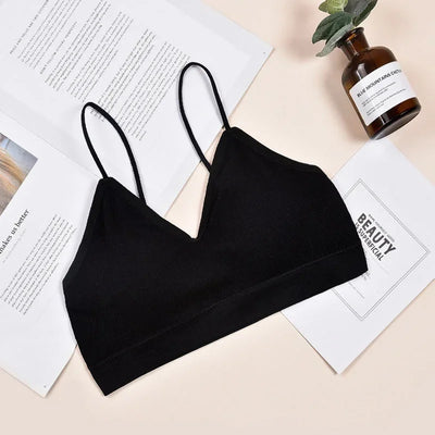 Women Bralette Wireless U-shaped Beautifying Bra