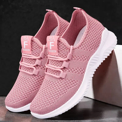 2024 Sports Running Shoes Women's Mesh Breathable Walking Women's Sports Shoes Comfortable and Fashionable Casual Sports Shoes