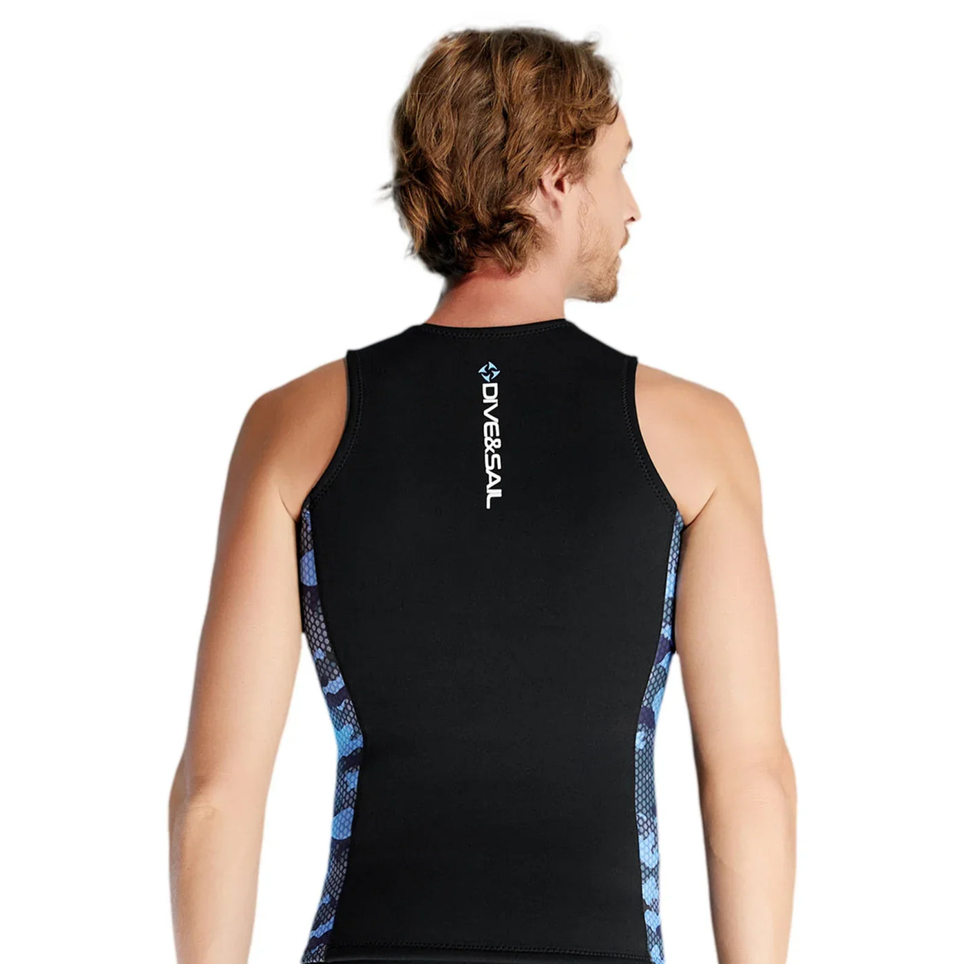 Men Wetsuit Vest Surfing  Water Sports Swimsui Vest Diving Sleeveless Vest for Canoeing Swimming Men Swimsui Vest