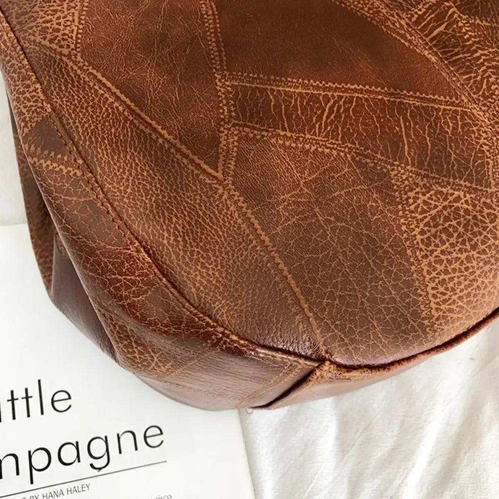 Women’s handbags vintage luxury leather shoulder bag designers large modern fashion brand female