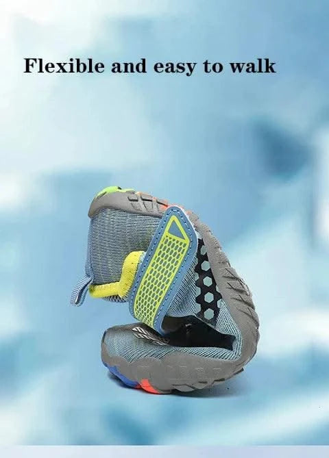 Children Quick-Drying Barefoot Shoes| Wide-Toed Lightweight Upstream Wading Shoes 24-38 | Boys Girls | Beach Diving, Boating |