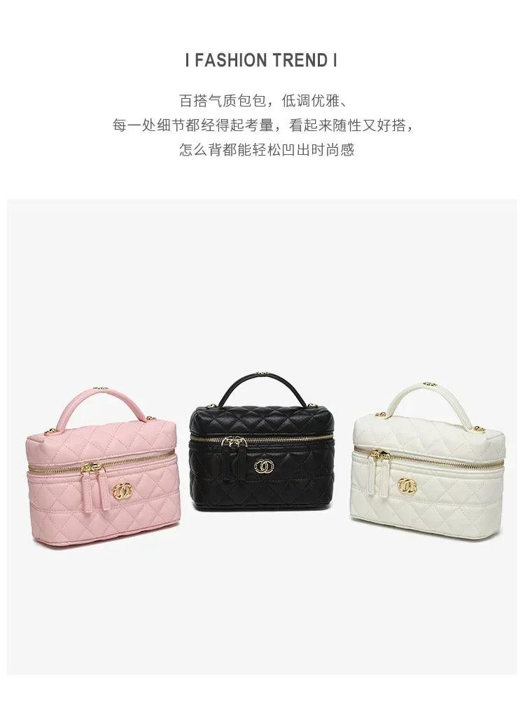 Fashion-forward women’s leather handbag crossbody shoulder bag designer inspired tote purse for work and social events