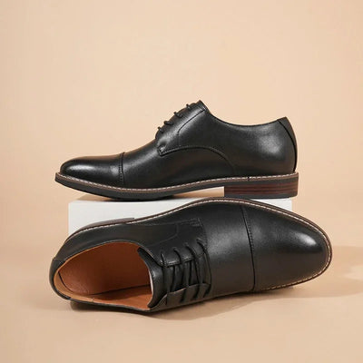 Lace up Oxford Shoes Retro Men's Derby Shoes 2025 New Men Casual shoes Fashion Men Leather Shoes